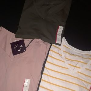 Womens 1x short sleeve tops bundle